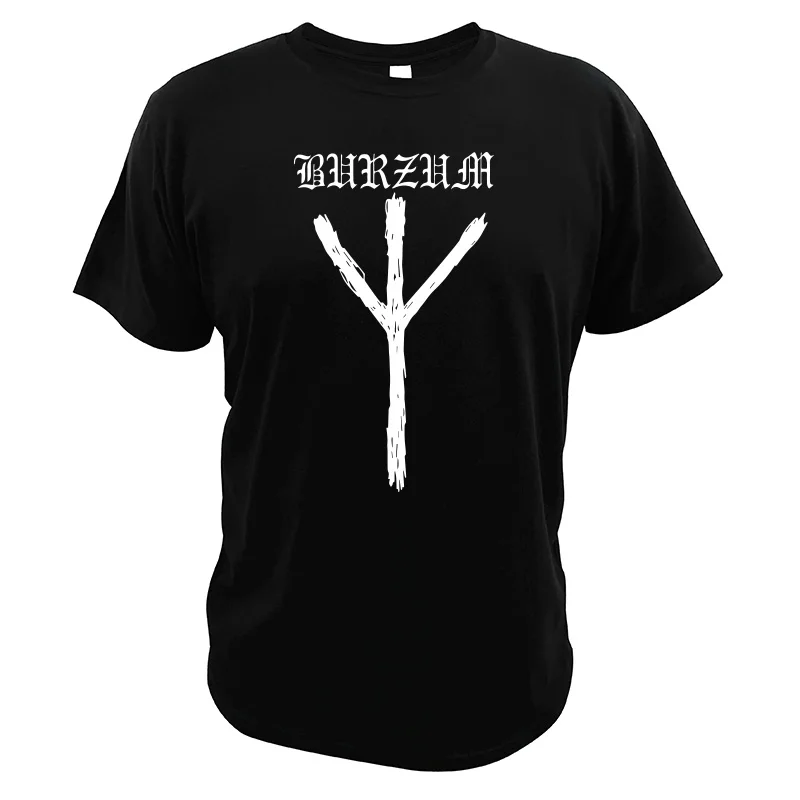 Футболка Burzum с надписью Nargaroth черная футболка металлическим ремешком Мужская из