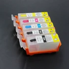 5 шт. для Canon pgi220 многоразовые картриджи MP980 MP990 IP3600 IP4600 IP4700 MP540 MP540X MP550 MP560 MP620 MP620B PGI 220 221