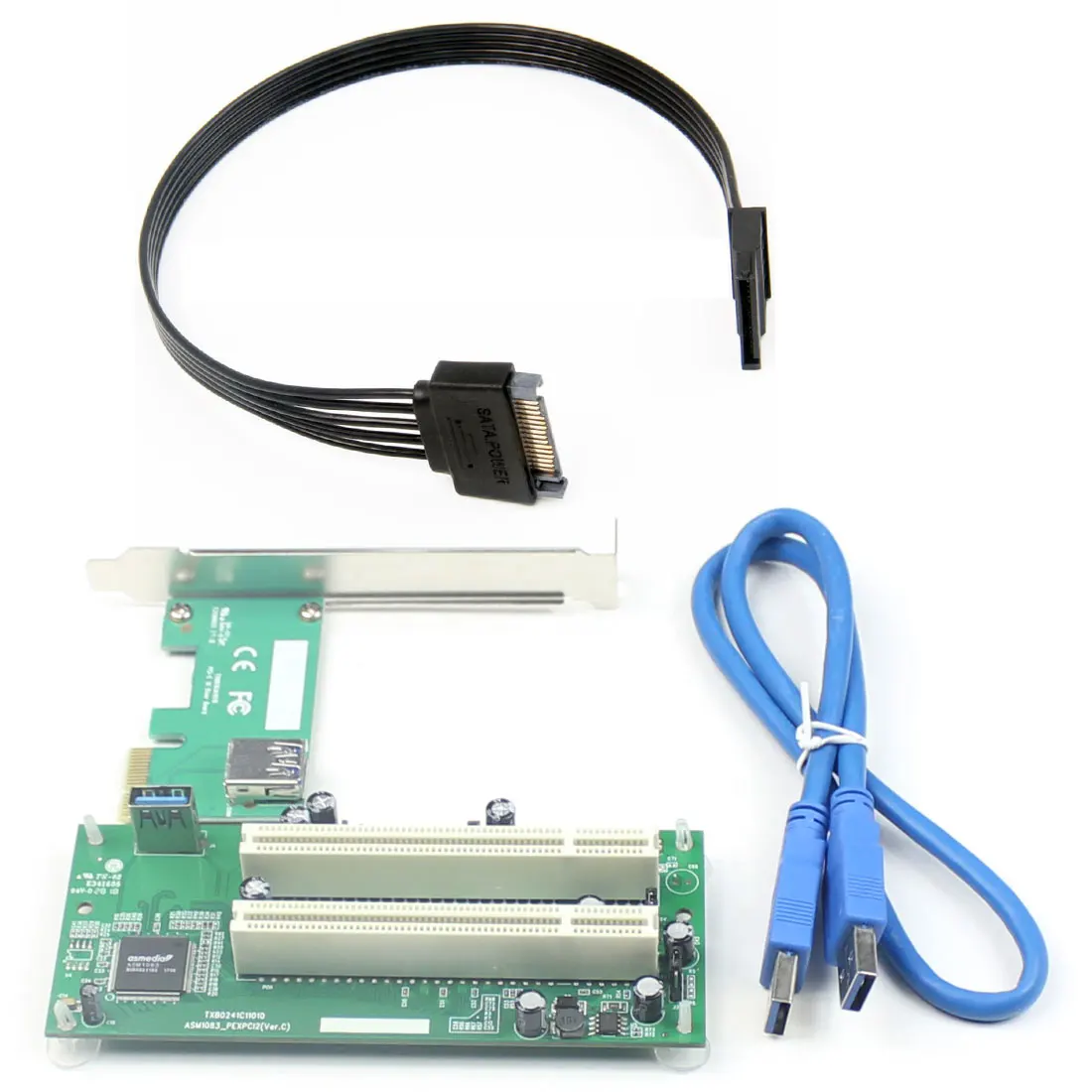 xt xinte pci e express x1 к двойному переходнику p