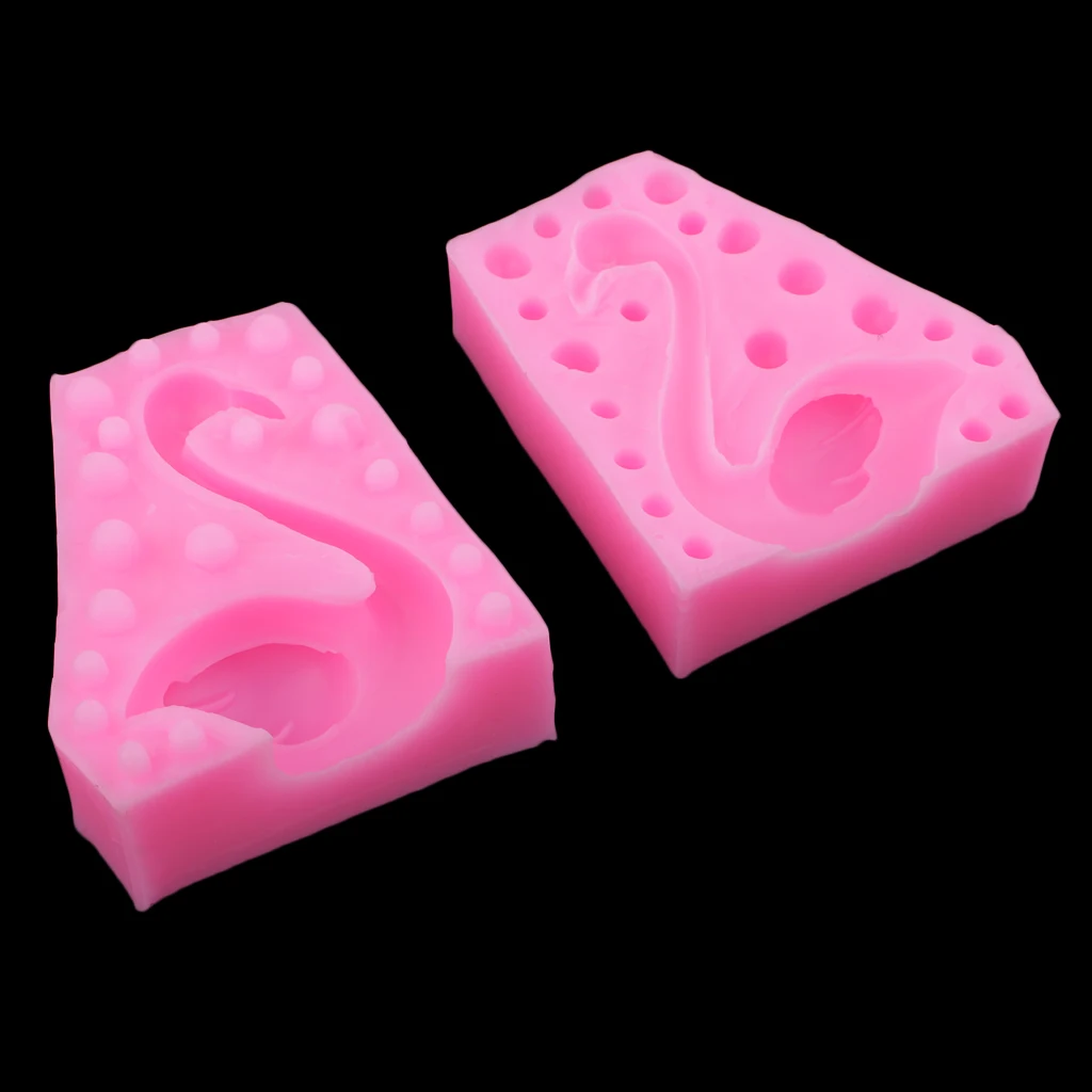 

3D Flamingo Silicone Cake Mold Fondant Sugarcraft Chocolate Mold Baking Tool
