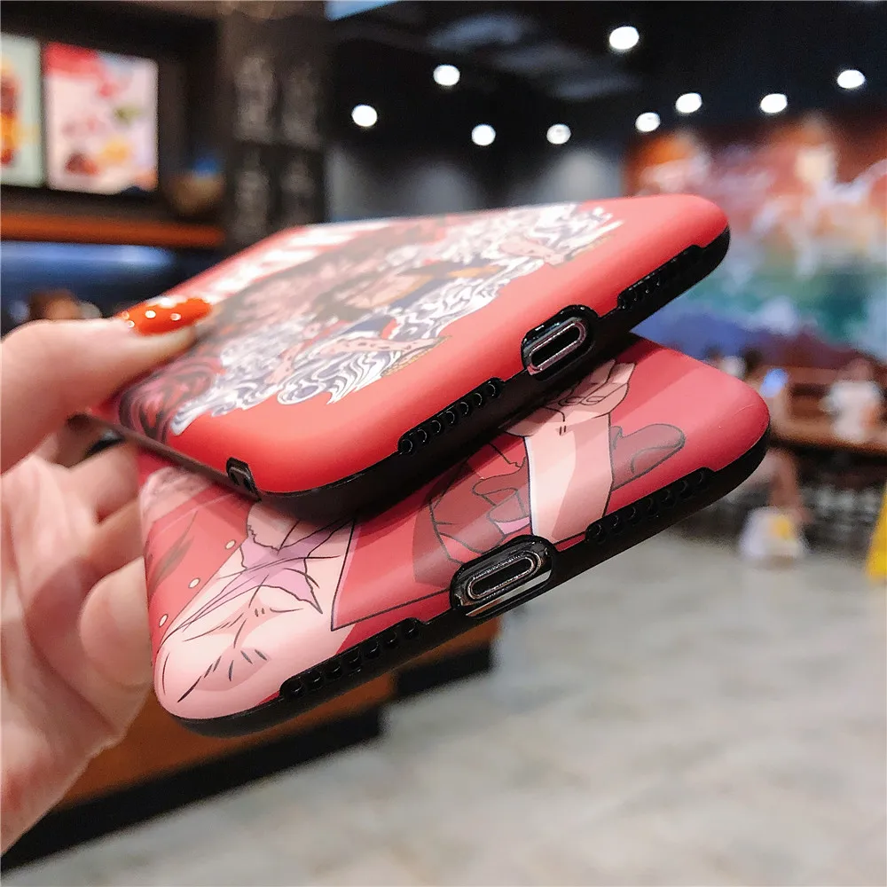 One Piece funda Case for iphone 11 Pro Max Japan Anime Luffy Zoro Naruto TPU back cover for iPhone XR XS Max 8 7 6 6S Plus Coque