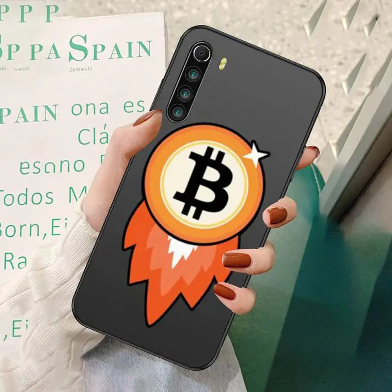 

ZFGHSHYQ I Love Accept Bitcoin Soft Cover Phone Case For Redmi 7 8 9 A K20 30 Pro Note 8 9 Pro 9s