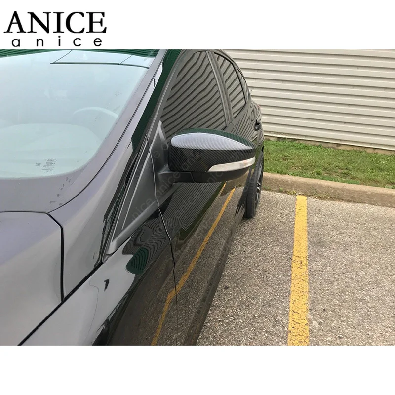 Чехол для зеркала заднего вида из углеродного волокна ford Focus RS ST MK3 2 шт. 2012-2018