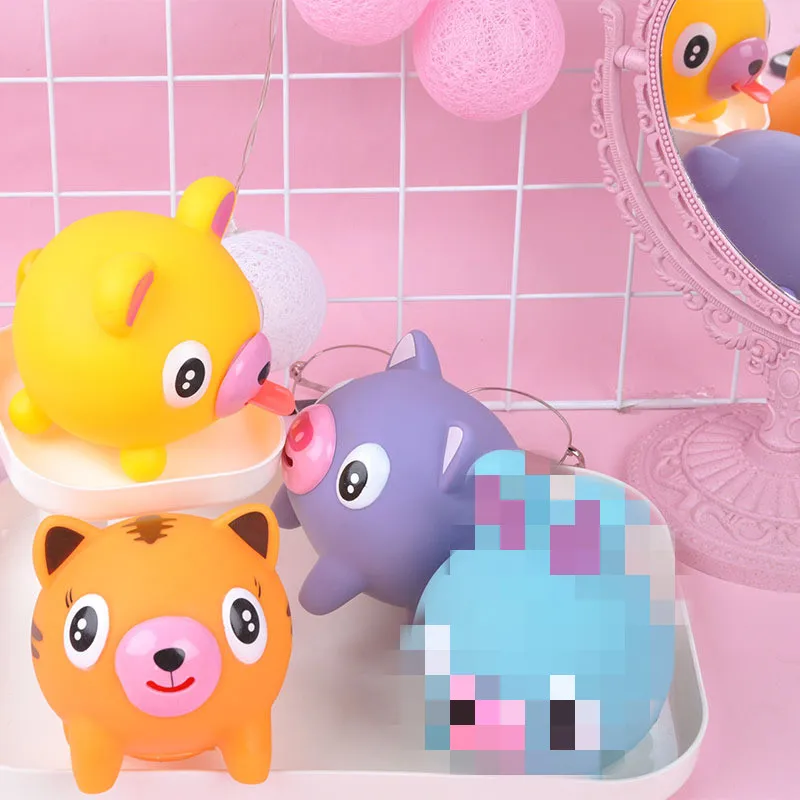 Kawaii приколы розыгрыши антистресс медведь Копилка Кот язык голос животные