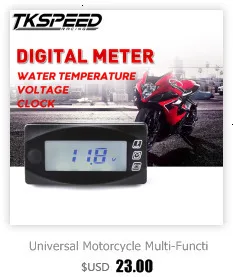 Мотоциклетные инструменты 10000 RMP ЖК Спидометр Тахометр для Yamaha Zuma BMK x125 YW125 speedomerter для Yamaha BWS 7 цветов