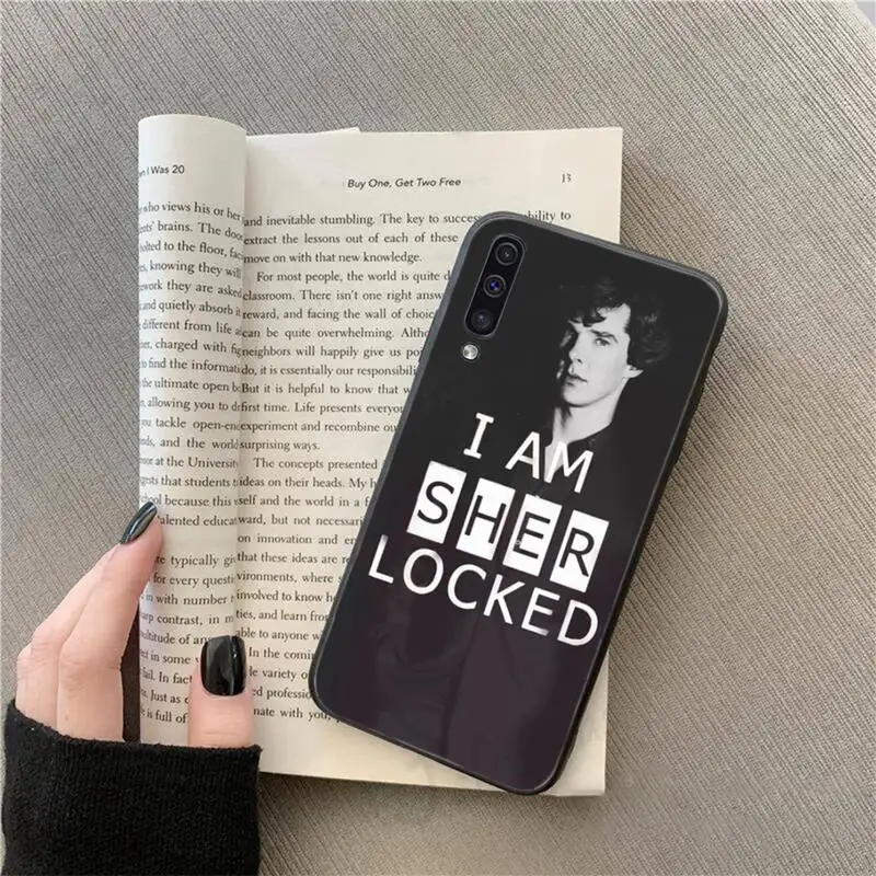 

Sherlock Holmes Sherlocked painting Phone Case For Samsung galaxy S 9 10 20 A 10 21 30 31 40 50 51 71 s note 20 j 4 2018 plus