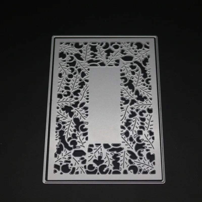 Прямоугольная рамка металлические штампы форма для листьев искусственная