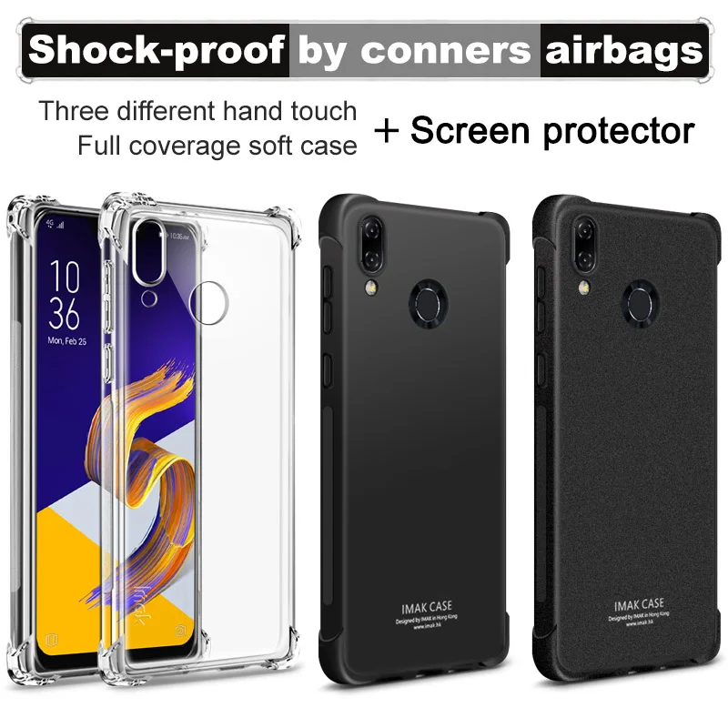 IMAK для Asus Zenfone 5 5z ZE620KL ZS620KL ТПУ чехол подушка безопасности Противоударная задняя