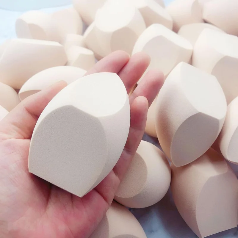 

2021New Makeup Sponge Concealer Smooth Cosmetic Powder Puff Cut Shape Foundation Bevel Make Up Blender Wet And Dry Dual Use Tool