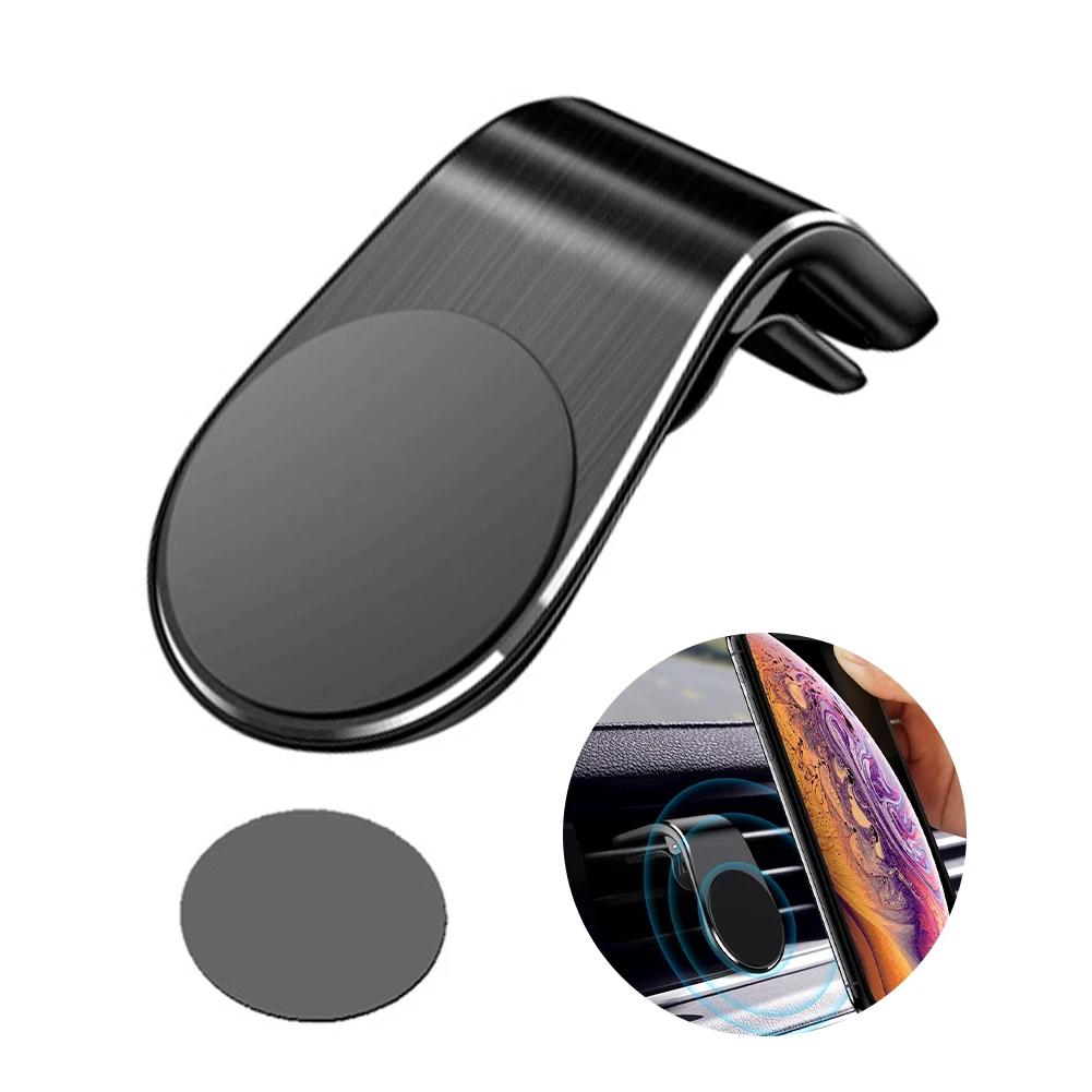 

Universal Magnetic Car Phone Holder Air Vent Mount Stand In Car GPS Mobile Cell Phone Holder Blacket For IPhone11 Samsung Xiaomi