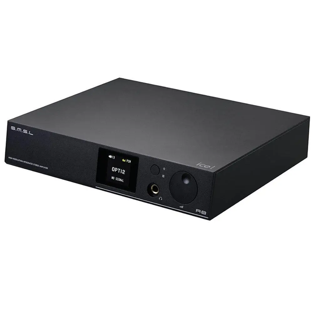 SMSL A8 XMOS решение и мощность Льда 125Wx2 модуль PCM 768 кГц DSD512 HIFI аудио цифровой усилитель мощности DAC USB AMP