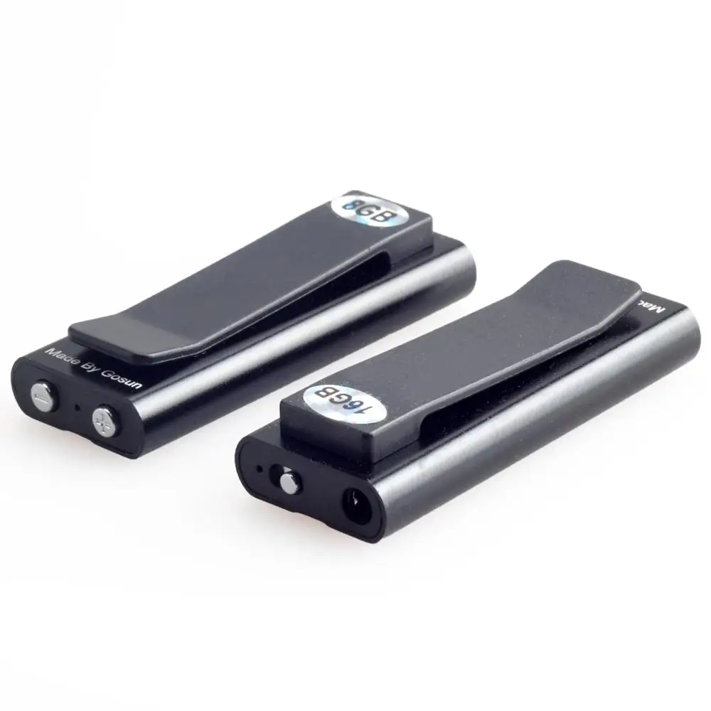 Savetek Миниатюрный Мини клипса USB ручка с голосовой активацией 8 ГБ 16 Цифровой