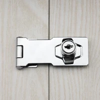 keyed lock twist knob locking hasp for small door counter cabinet drawer catch latch safety lockers