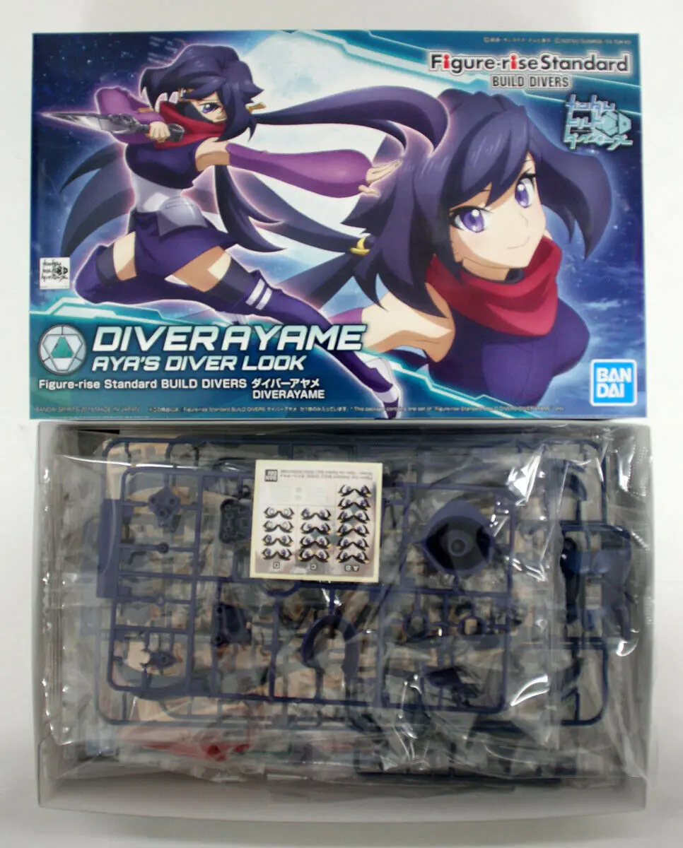 

Original BANDAI Gundam Build Divers Diver Ayame Kit Model Figurals PVC Figure Brinquedos