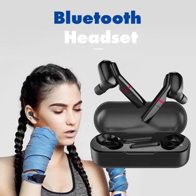 VV1 беспроводные Bluetooth наушники сенсорные наушники Спортивная гарнитура 50 мАч 5 В DC частная модель Touch класс 2 с зарядным устройством