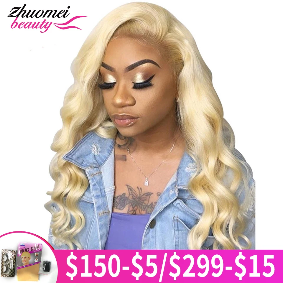 

Blonde 613 Lace Front Wig 13x4 Body Wave Lace Front Wig HD Transparant Lace Frontal Wig Glueless Human Hair Wigs For Black Women