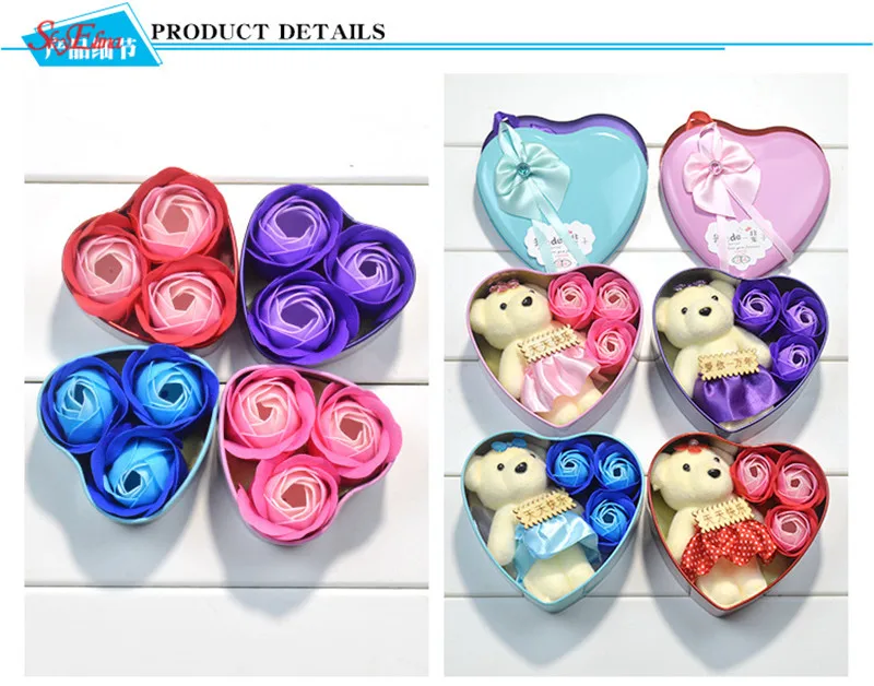 Ароматическая ванна для тела лепесток розы Лепесток мыло цветок Рождество