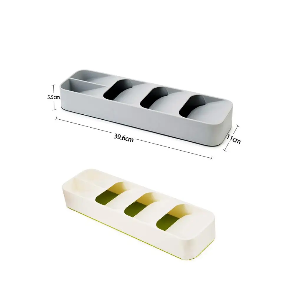 

Multifunctional knife and fork compartment storage box tableware spoon box partition organizer kitchen drawer storage tray