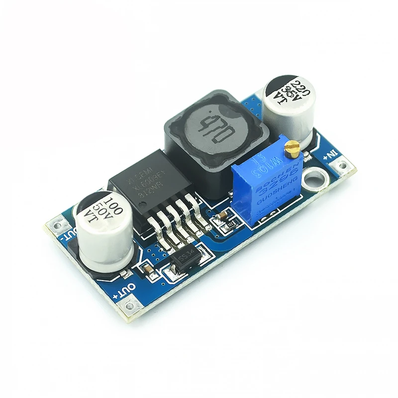 10 шт. XL6009 boost модуль DC питания регулируемый выходной супер LM2577 4A ток|Комплекты