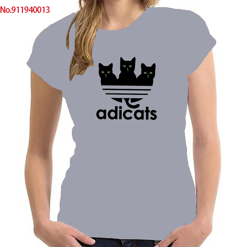 

Cartoon Tees Black Cat T-shirt Women Harajuku Large Size Short Sleeves Tshirt Casual Summer Oversized Animal Print Basic T Shirt