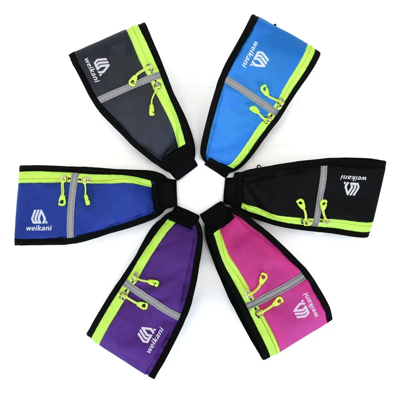 Invisible Outdoor Large Kettle Fitness Running Waist Waterproof Sports Mobile Phone Gym Belt Bags