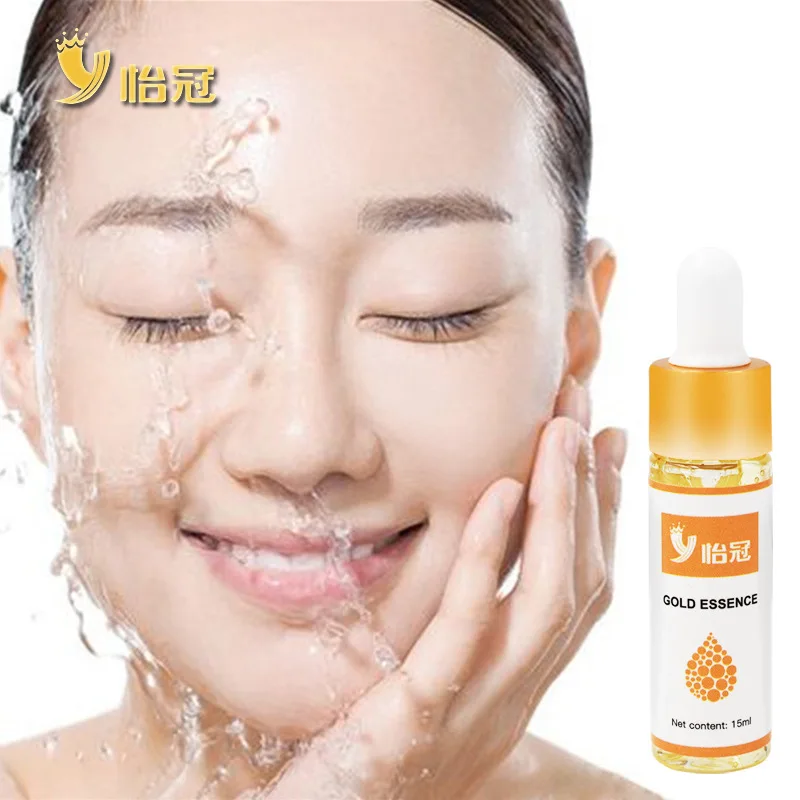 

24K Gold Essence, Essence, Muscle Foundation, Moisturizing and Brightening Skin Tone Serum Whitening Cream Face Serum