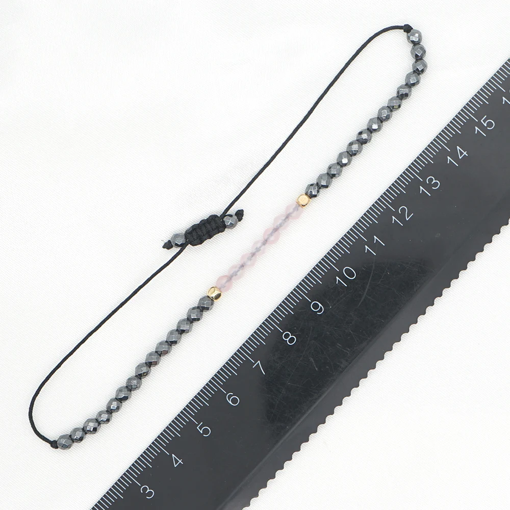 Браслеты Go2Boho из натурального камня для девочек ювелирные изделия бисера браслет