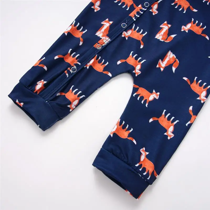 На осень для маленьких мальчиков и девочек Комбинезон комбинезон новорожденных