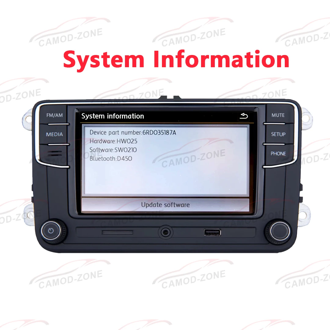 RCD330 plus автомобиль MIB радио Bluetooth 6RD035187A 6.5 &quotдля VW PQ35 PQ46 Golf 5 Jetta MK5 MK6 CC Tiguan Passat B6 B7 Polo