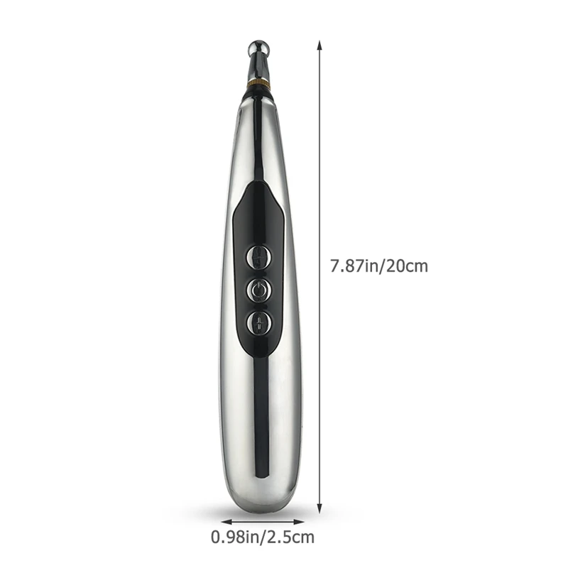 

Electric Acupuncture Pen Rechargeable Acupuncture Pen Massager Meridian Rehabilitation Massage to Relieve Pain