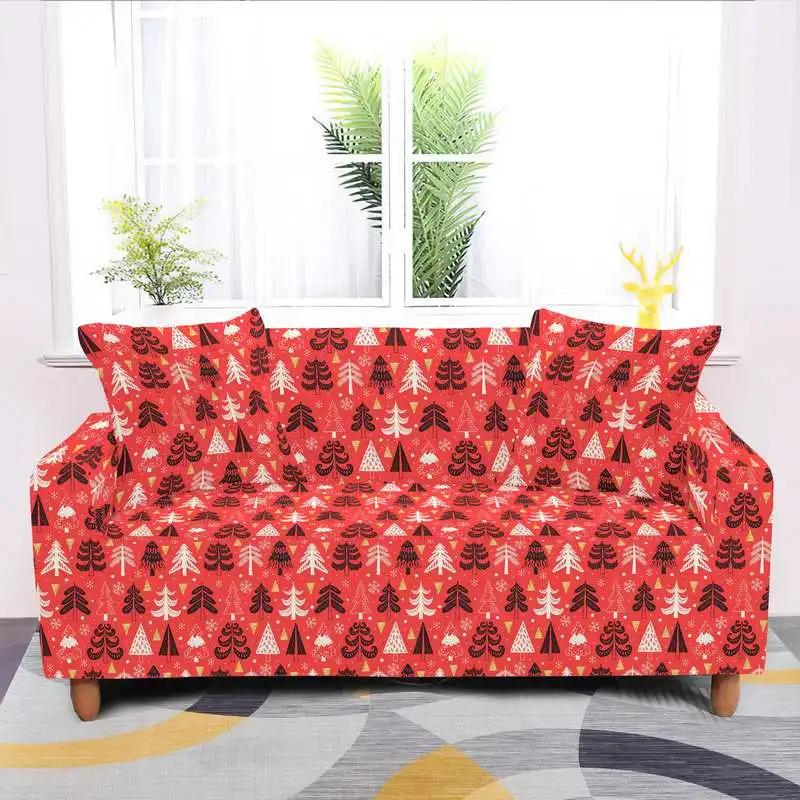 

Elastic Stretch Sofa Cover SlipcoversAll-inclusive Couch Case for Different Shape Loveseat Chair L-Style need 2