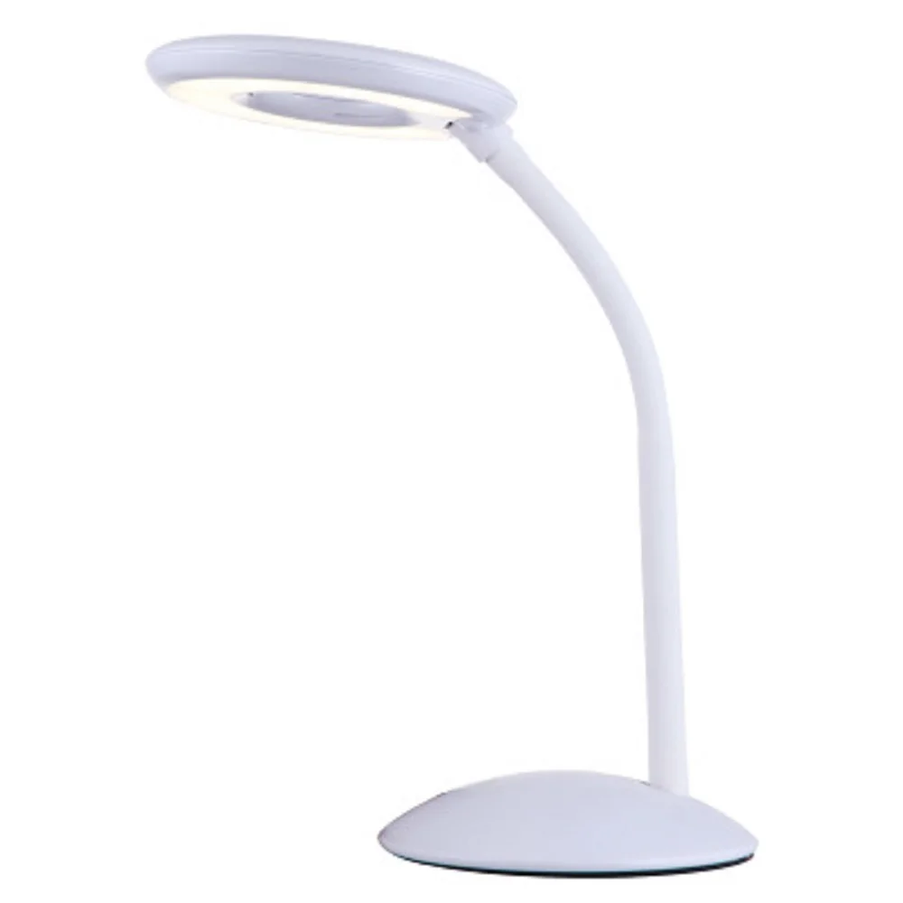 Светодиодная настольная лампа с гибким гусиным краем и сенсорным затемнением USB