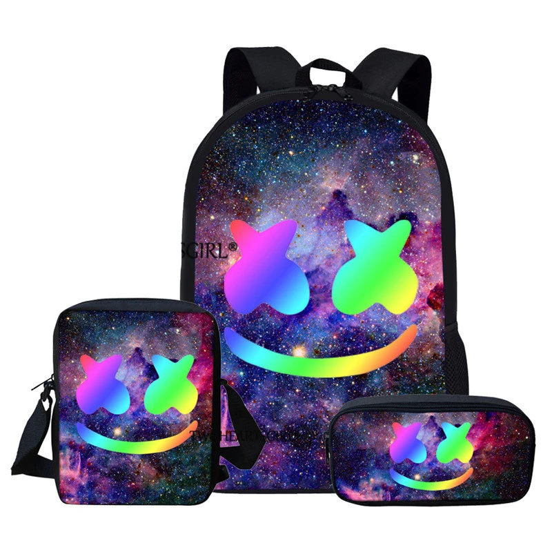 

Smiley Face Custom Bag School Bags for Boys Girls Student Children School Backpack Satchel Kids Book Bag Mochila 2021 New