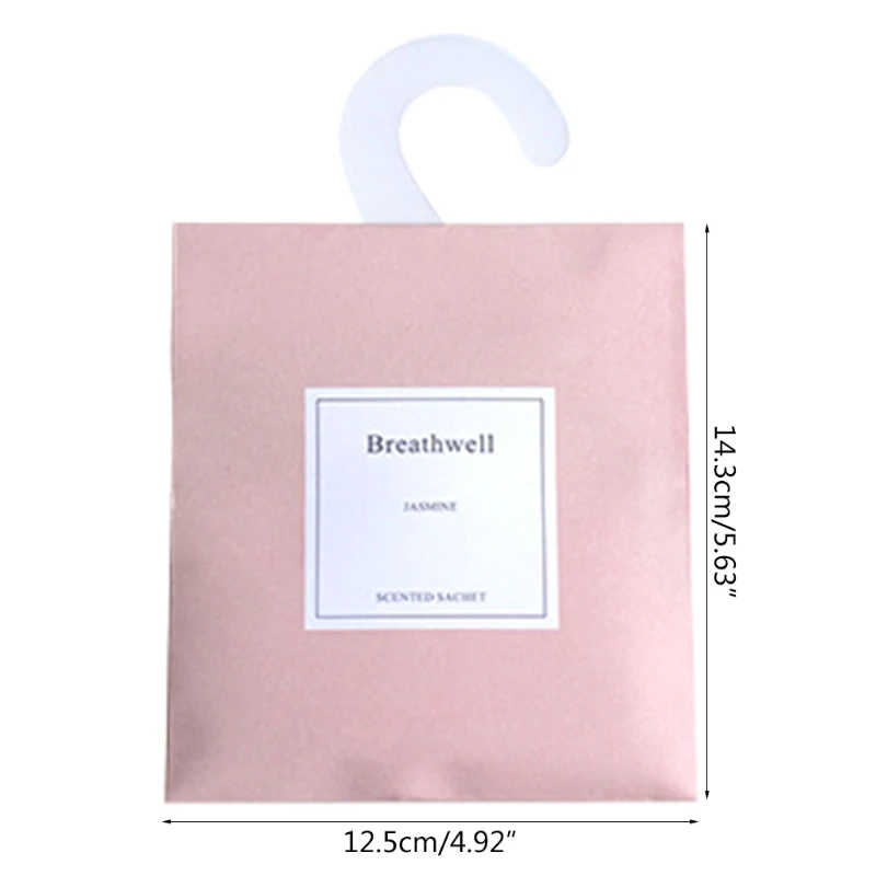 

Q1QD 4/7/12pcs Closet Air Freshener Deodorizer Scented Sachets Bags with Hanger