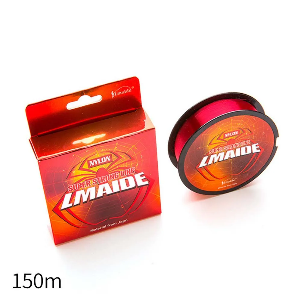 

150m Nylon Lure Fishing Line Monofilament Pull 0.9-19.5kg Wire Diameter 0.1-0.47mm Accessories Carp Braid Leashes YX0015