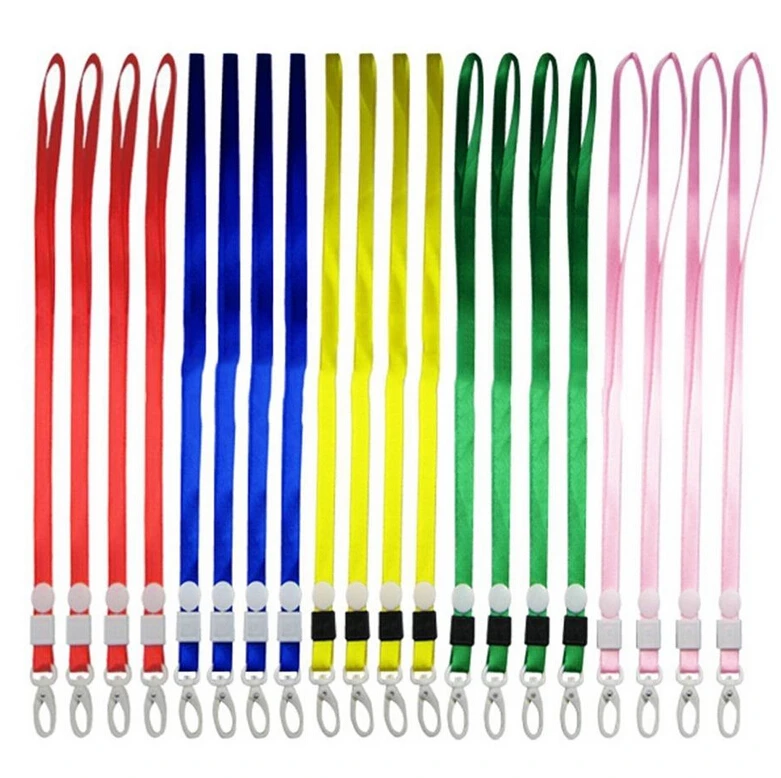 

Lanyard ID Name Badge Business Card Key Holder Case Neck Strap New 20pcs/set
