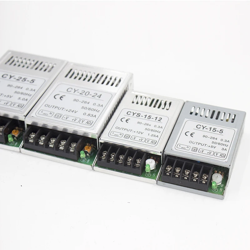 Устойчивый одобренный CE силовой модуль 25w 12v 2a/24 v 1a стабилизированный источник