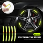 20 шт. светящиеся декоративные наклейки на колесо автомобиля мотоцикла велосипеда аксессуары для Seat Leon Ibiza Altea Toledo Ateca Sportcoupe Tarraco