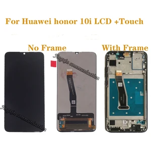 6 21 original display for huawei honor 10i hry lx1t display touch screen digitizer component for honor 10 i lcd repair parts free global shipping