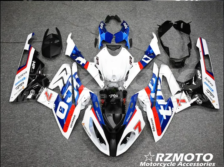 

New ABS Motorcycle fairing kit For S1000RR 2015-2018 Bodywork Carbon fiber pattern Water transfer printing ACEKITS Store No.2479