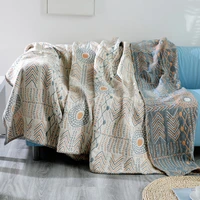bohemian cotton sofa blanket sofa cover travel tv nap blankets air condition blankets bed decorative portable warm shawl