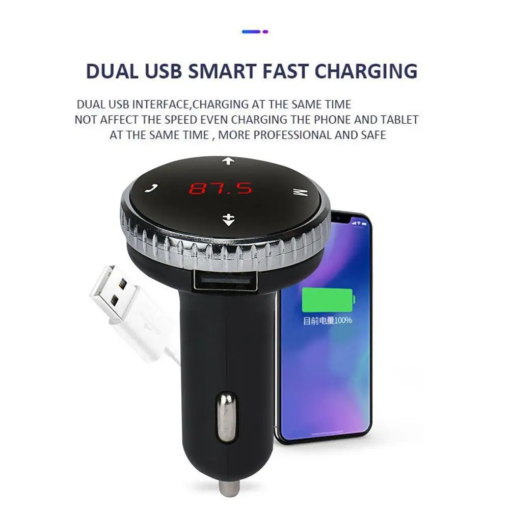 Беспроводной MP3-плеер автомобильный комплект Bluetooth CSR 2 1 SD USB FM-передатчик