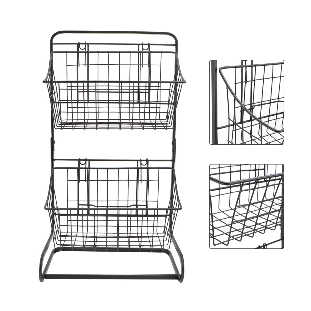 

1pc Stainless Steel Home Storage Shelf Kitchen Seasoning Shelf Storage Rack