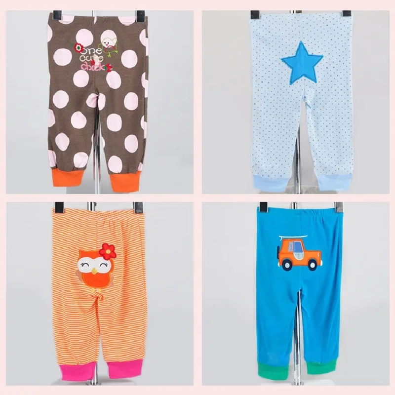 Брюки Детские с мультяшными животными на возраст 0-24 месяца 5 шт./лот |