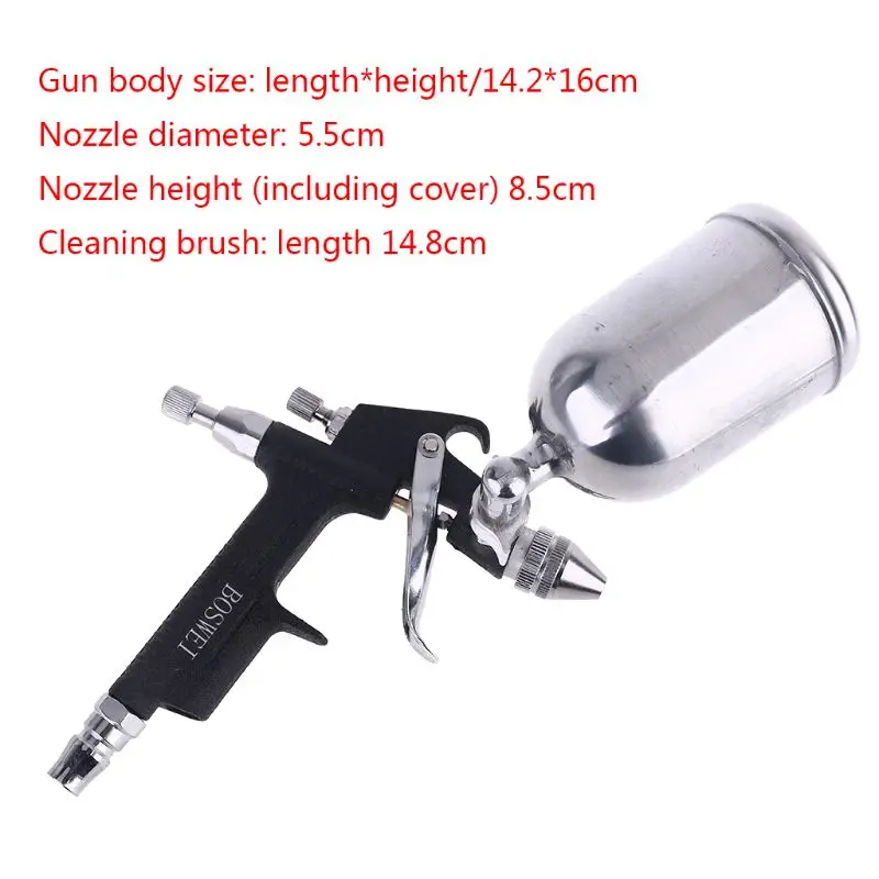 

K-3 Professional Penumatic Airbrush Paint Spray Car Auto Furniture Painting Sprayer Gravity Feed Repair Tool