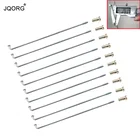 37 шт. 12 г диаметр 2,6 мм Материал 45 # стальной J-образный цилиндрический корпус равного диаметра колесные спицы для электрического велосипеда с сосками