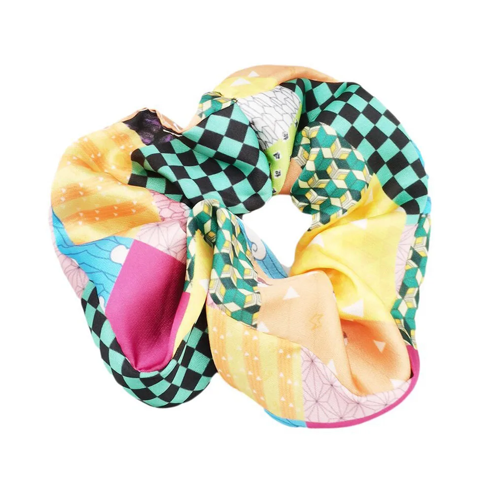 

New Demon Slayer Headband Cosplay Kimetsu No Yaiba Nezeko Tanjiro Zenitsu Elastic Headwear Hair Rope Headdress Costume Prop