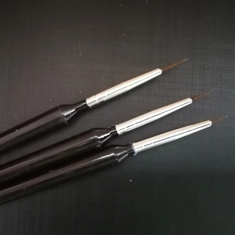 Кисточки для маникюра с цветочным дизайном 3 шт. | Красота и здоровье