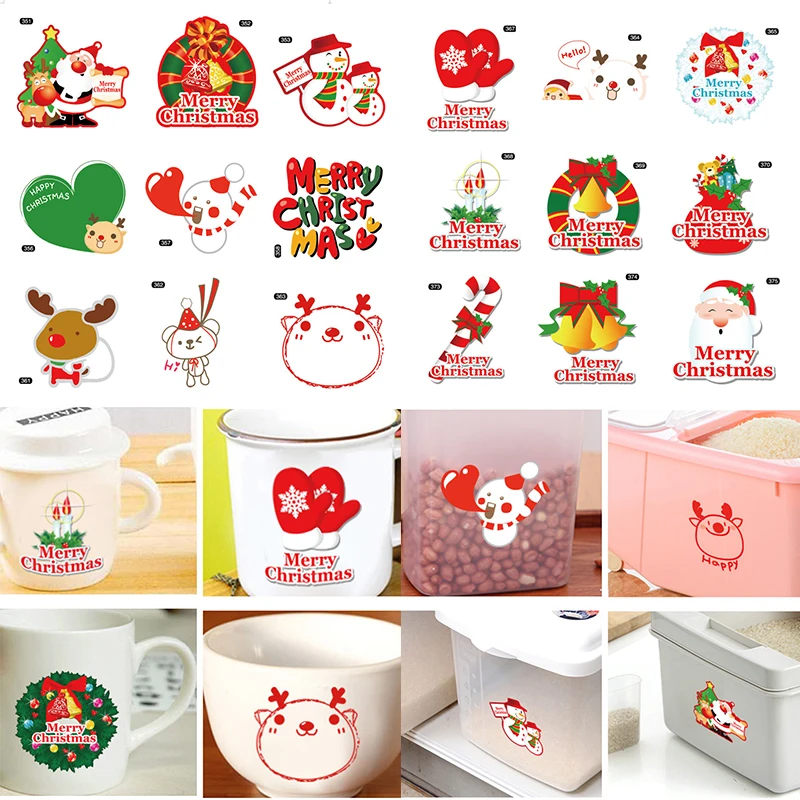 

5pcs Random Cute Cartoon Saint Stickers Glass Stickers Refrigerator Stickers Switch Stickers Removable Waterproof Wall Stickers