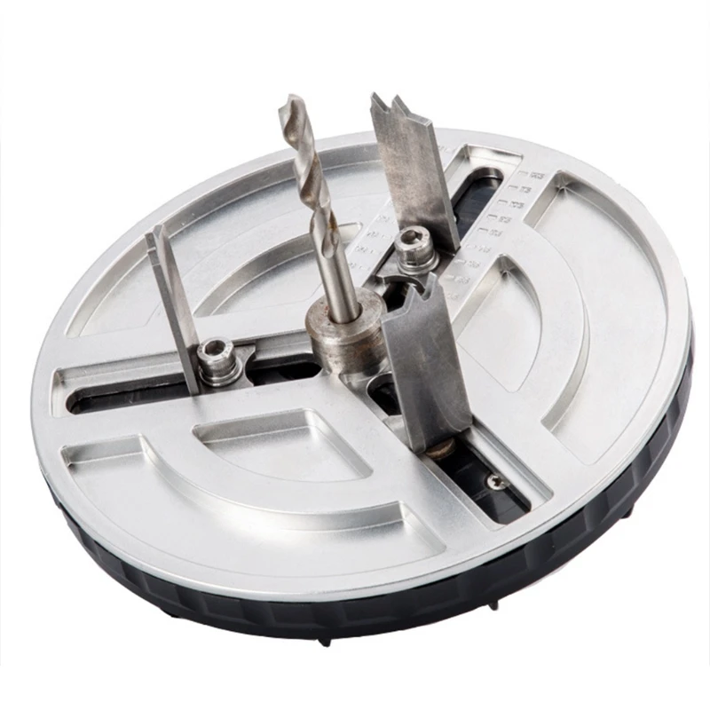 

2022 New Adjustable Punching Saw Woodworking Hole Driller Electric Drill Shaft Length 25mm for Plastic Plate Opening DIY Speaker